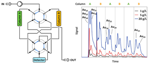 Towards entry "Atomically Precise Gold Nanoclusters by Alternate Pumping Chromatography"