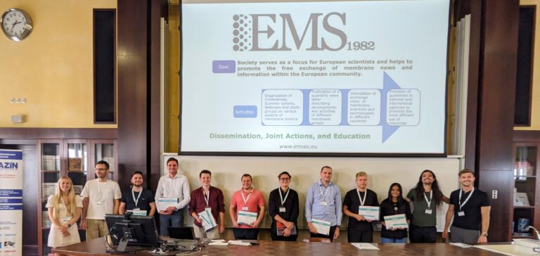 Best Presentation Award for Johannes Wieczorek