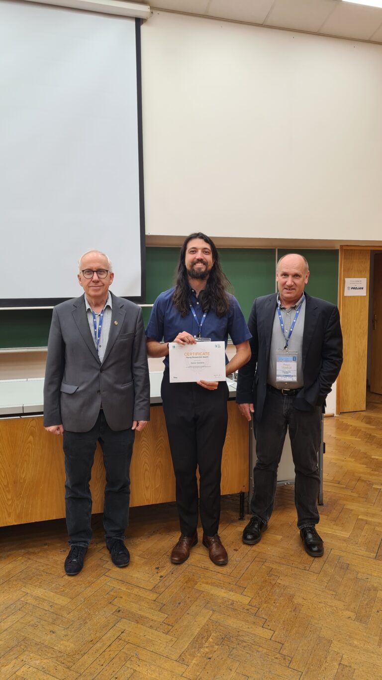 Doubled success: Conference awards for Dániel Gardenö