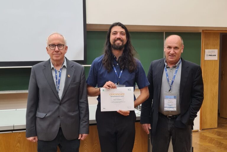 Doubled success: Conference awards for Dániel Gardenö